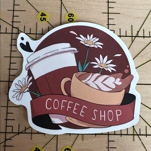 💜13/$13 +Bundle Sticker Sale| Coffee Shop espresso Starbucks Waterproof Sticker